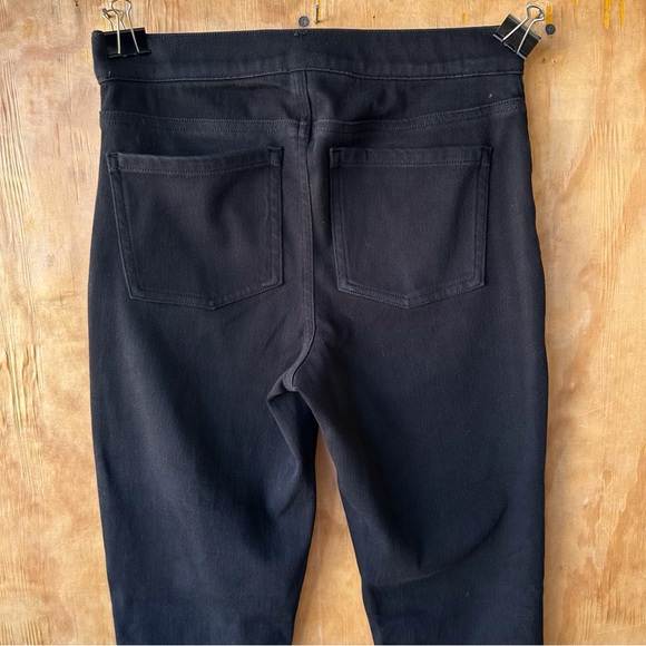 Spanx Jean-ish Ankle Leggings Black Pull on Skinny Jeans - Picture 5 of 10